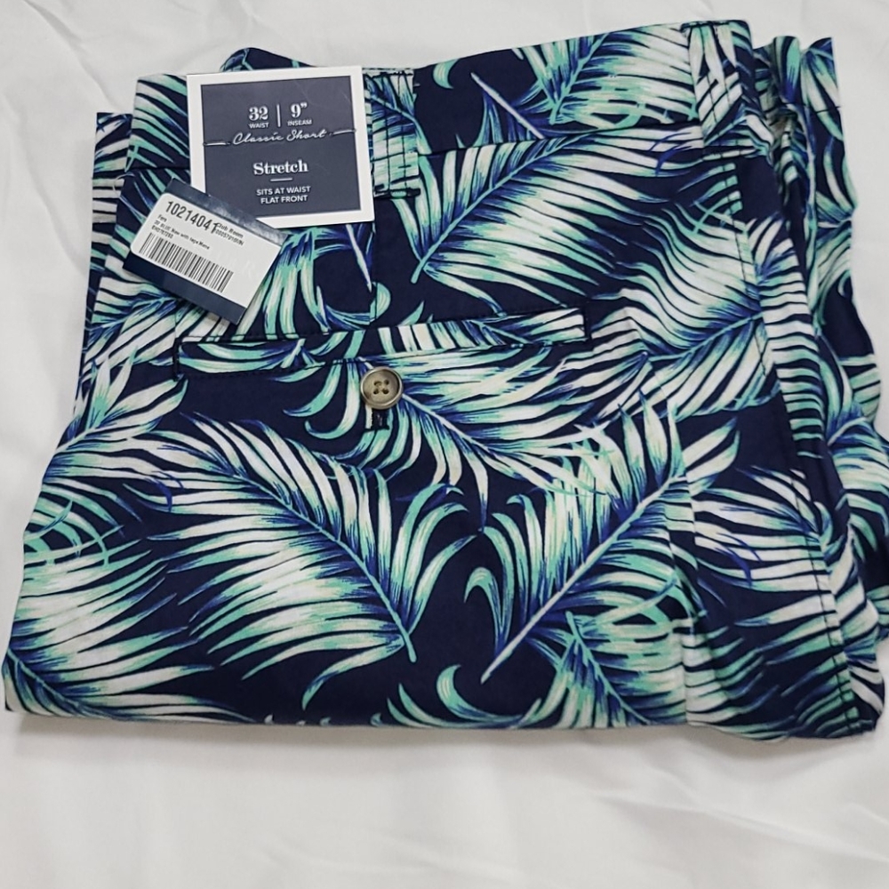 Club Rm stretch leafy shorts - Picture 2 of 16